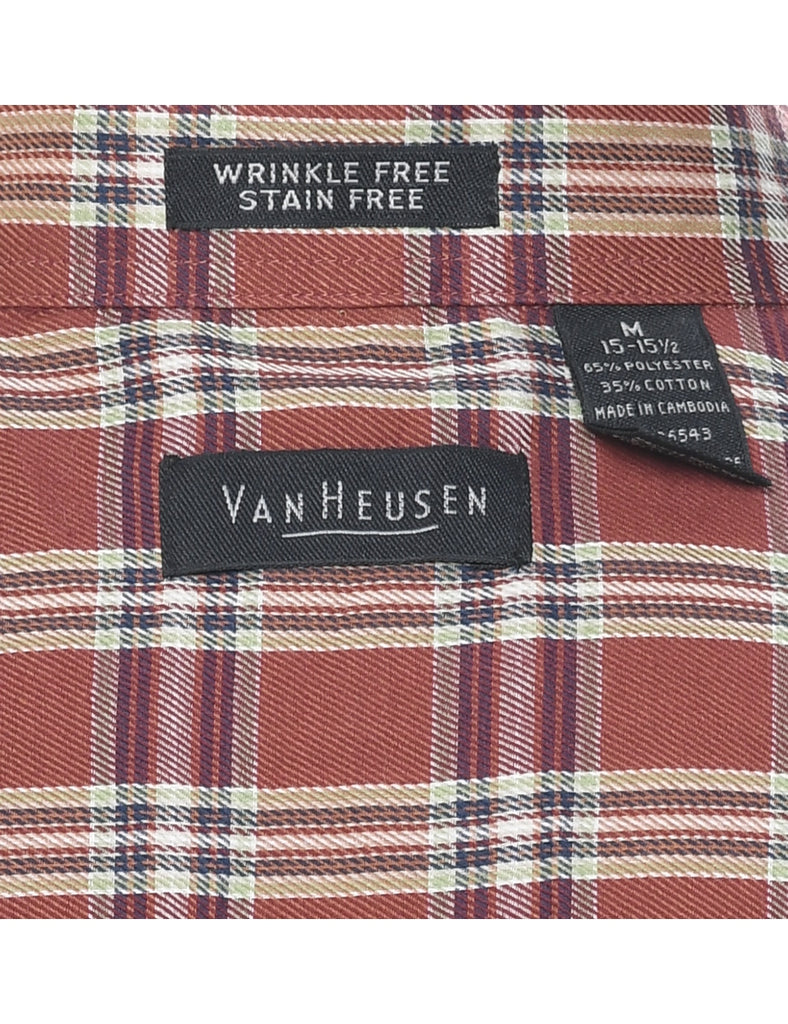 Van Heusen Checked Shirt - M