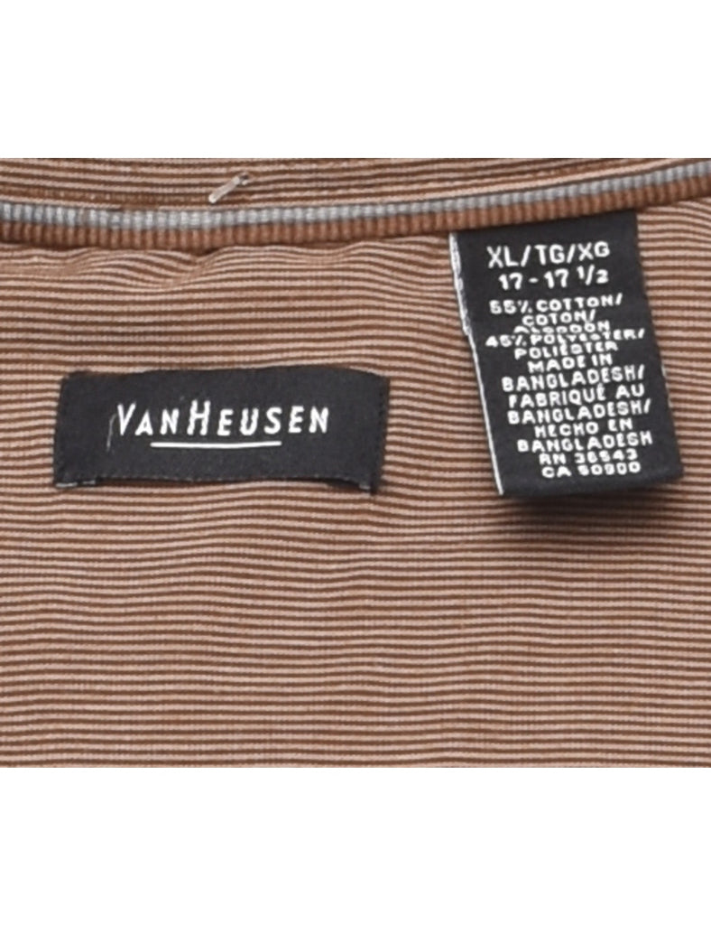 Van Heusen Striped Shirt - XL