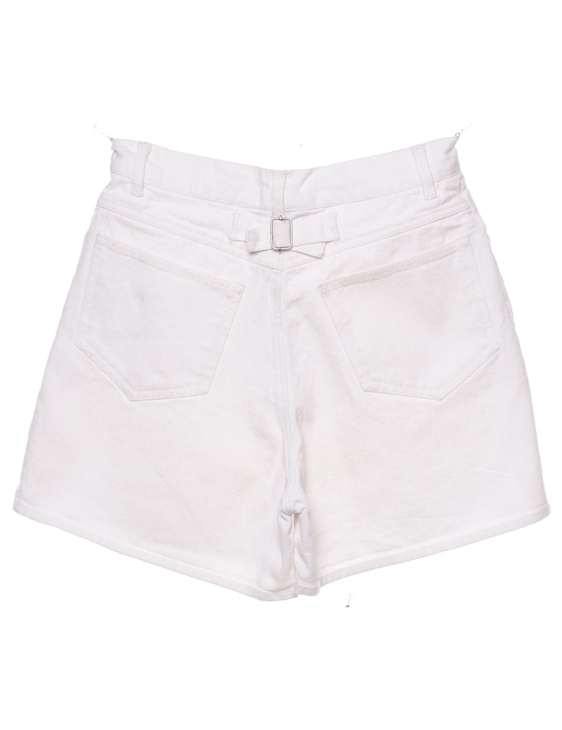 White Denim Shorts - W24 L4