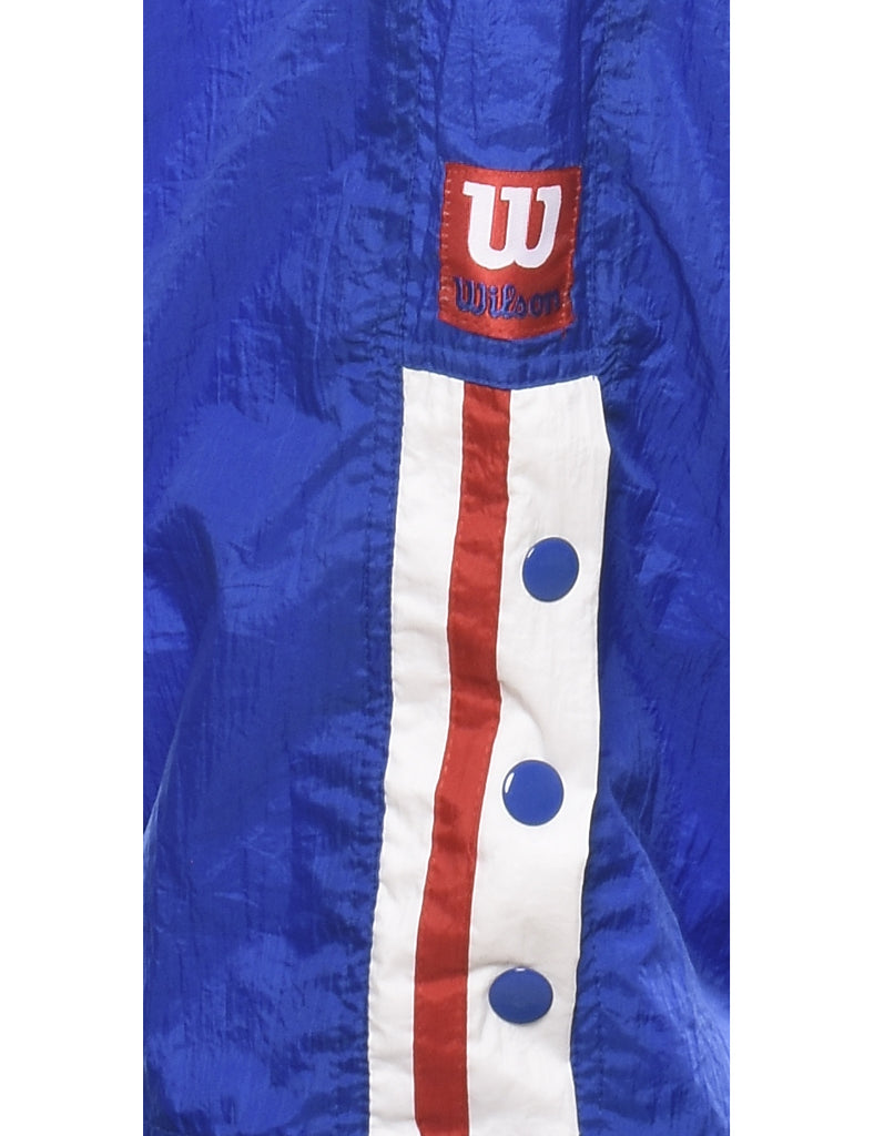 Wilson Blue, Red & White 1990s Track Pants - W31 L31