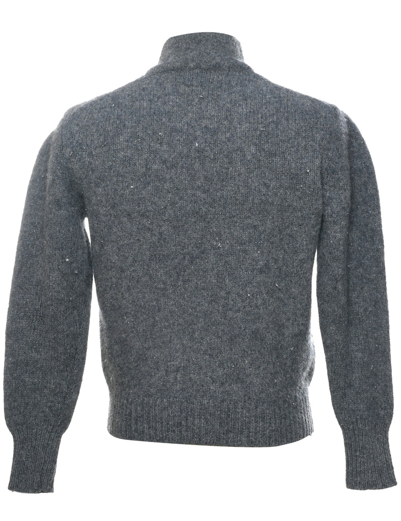 Wool Dark Grey Jumper - M