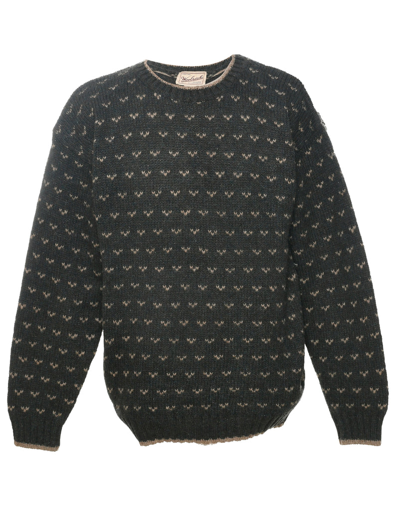 Wool Woolrich Jumper - M