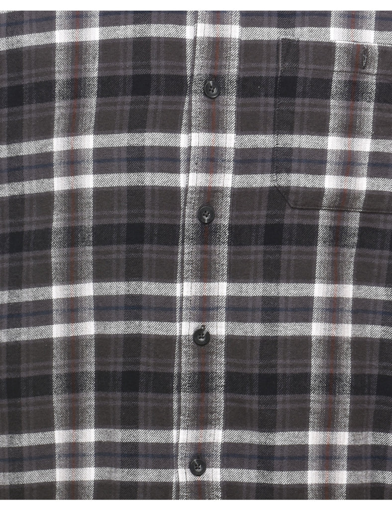 Woolrich Grey Checked Shirt - L