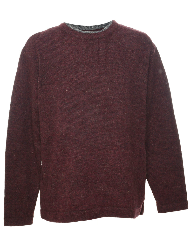 Woolrich Maroon Jumper - L