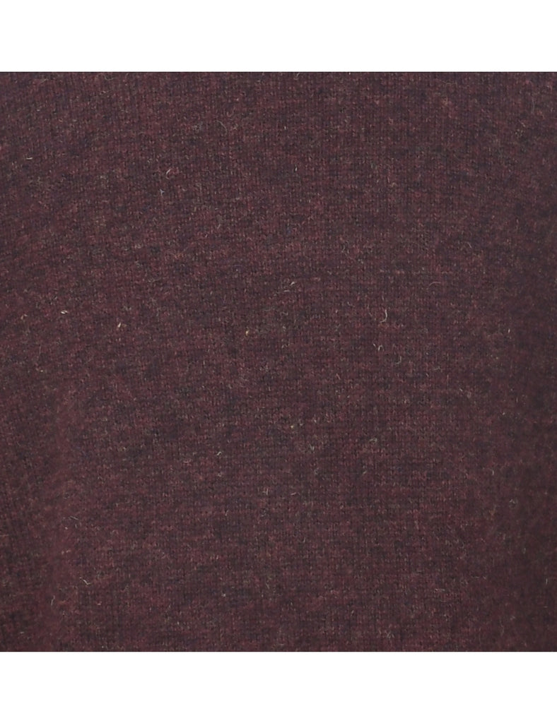 Woolrich Maroon Jumper - L