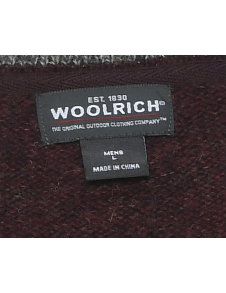 Woolrich Maroon Jumper - L