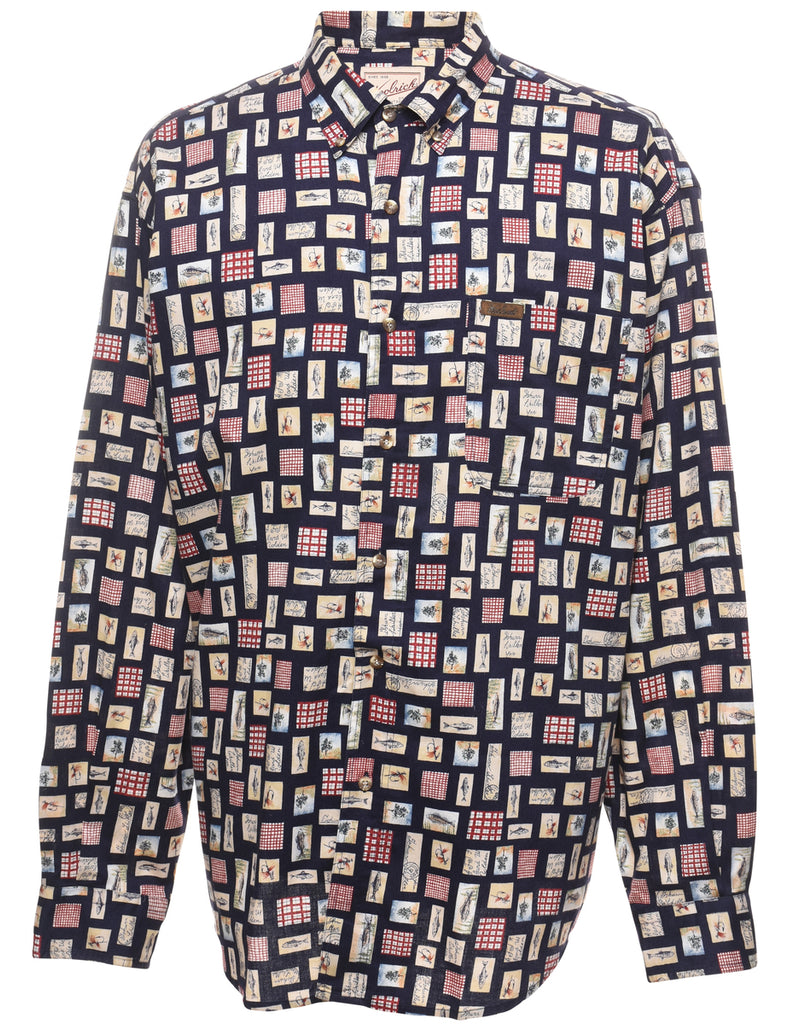 Woolrich Novelty Print  Shirt - XL