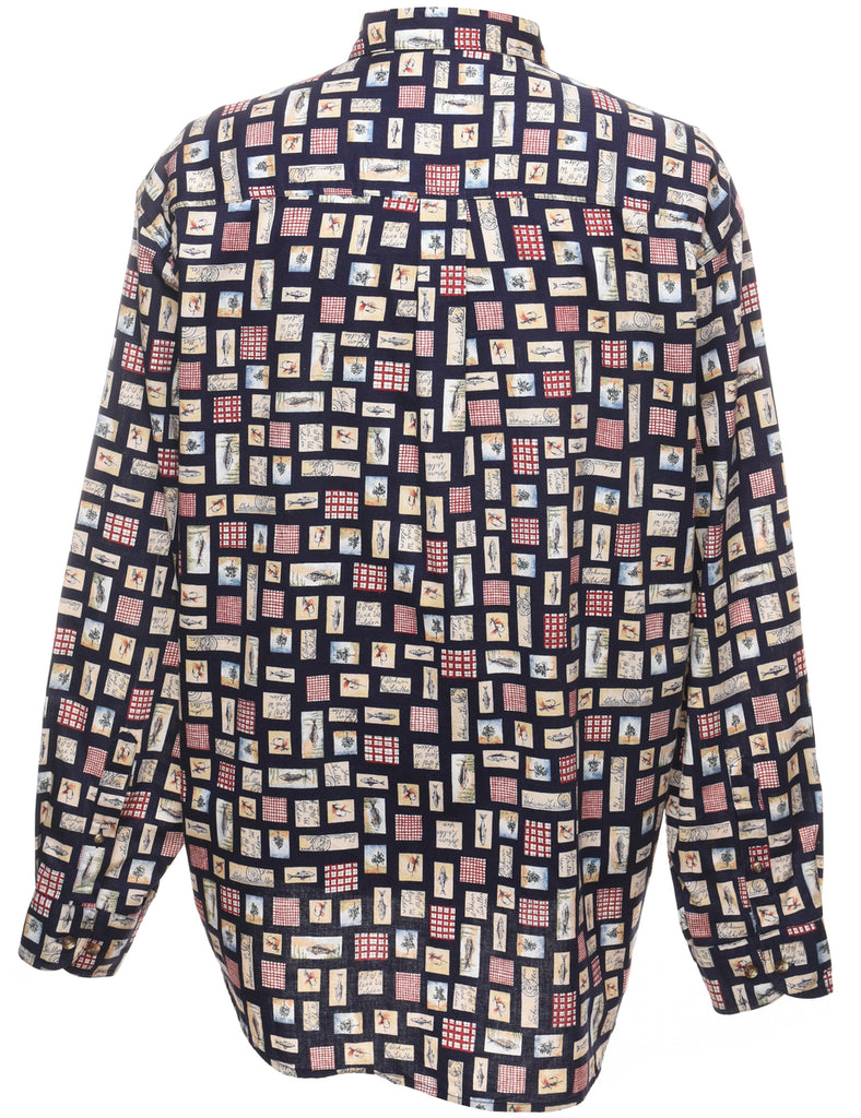 Woolrich Novelty Print  Shirt - XL