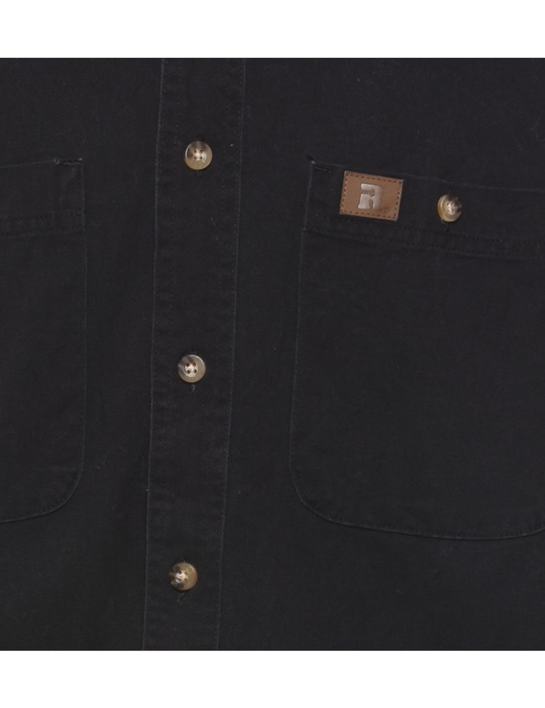 Wrangler Black Denim Shirt - M