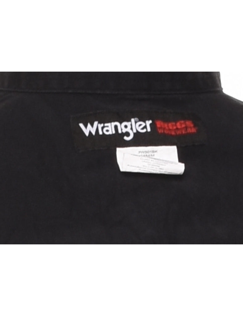 Wrangler Black Denim Shirt - M