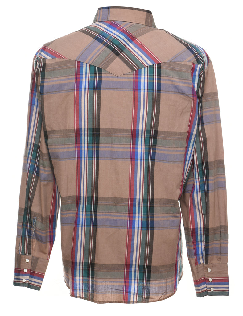 Wrangler Checked Multi-Colour Shirt - XL