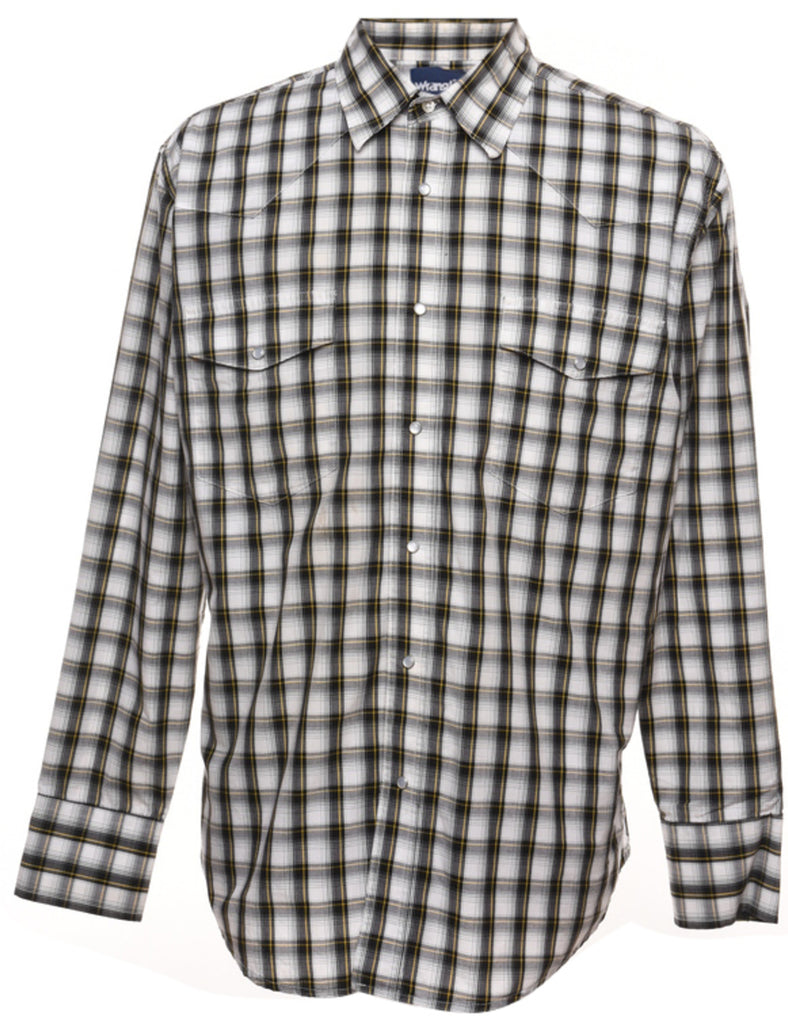 Wrangler Checked Shirt - L