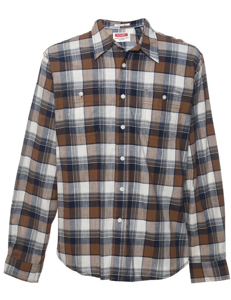 Wrangler Checked Shirt - L