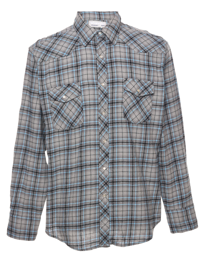 Wrangler Checked Shirt - L