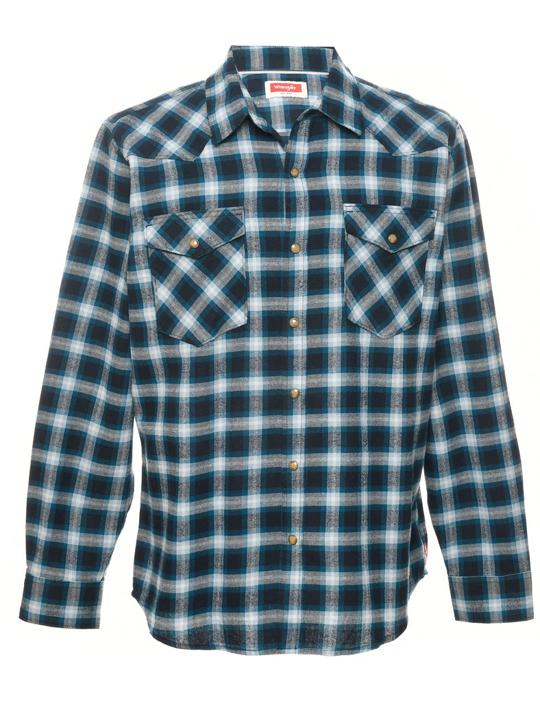 Wrangler Checked Shirt - L