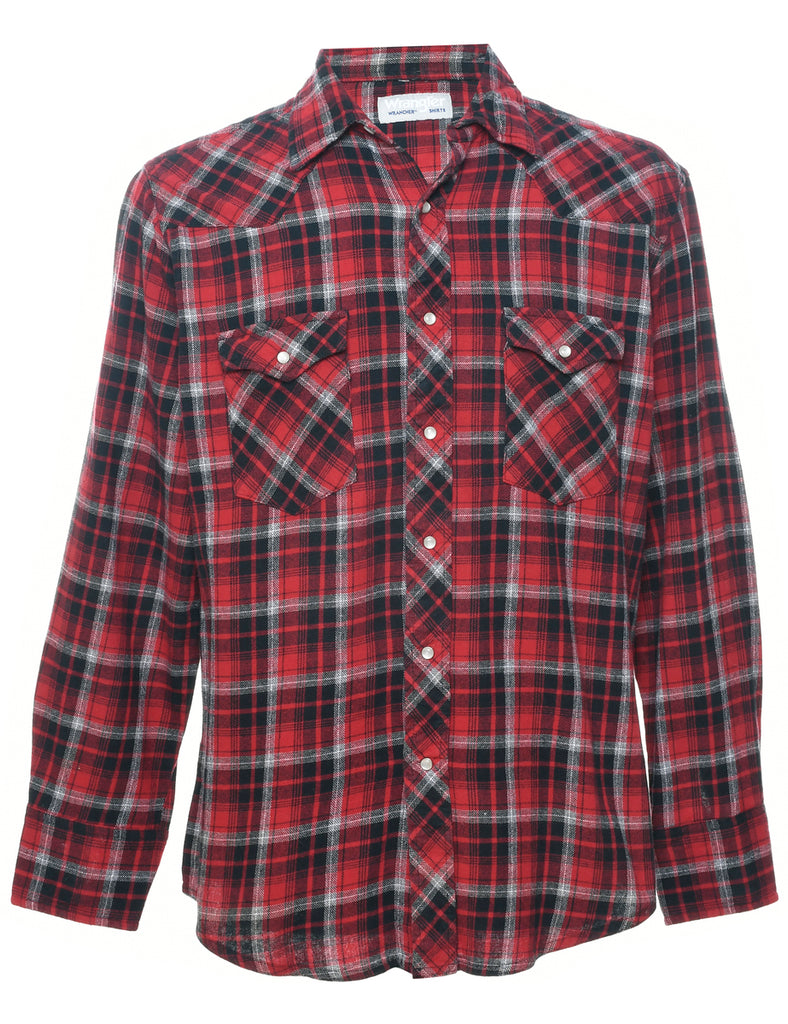 Wrangler Checked Shirt - M