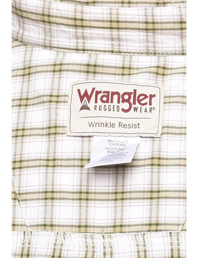 Wrangler Checked Shirt - XL