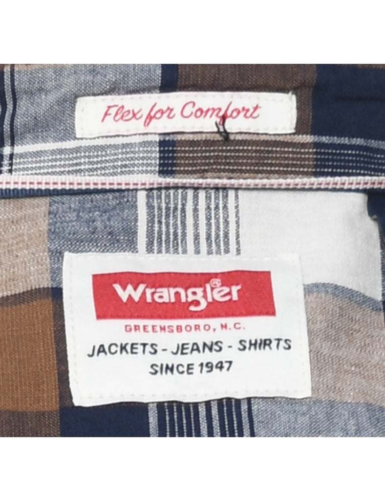 Wrangler Checked Shirt - L