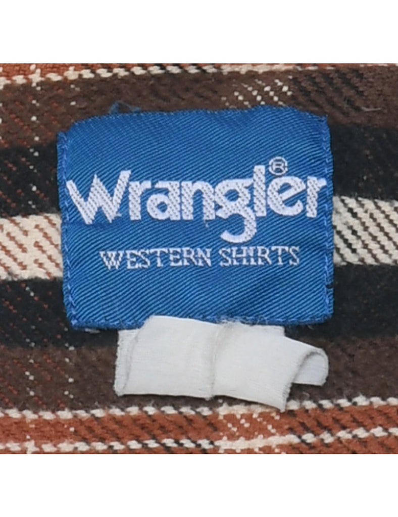 Wrangler Checked Shirt - L