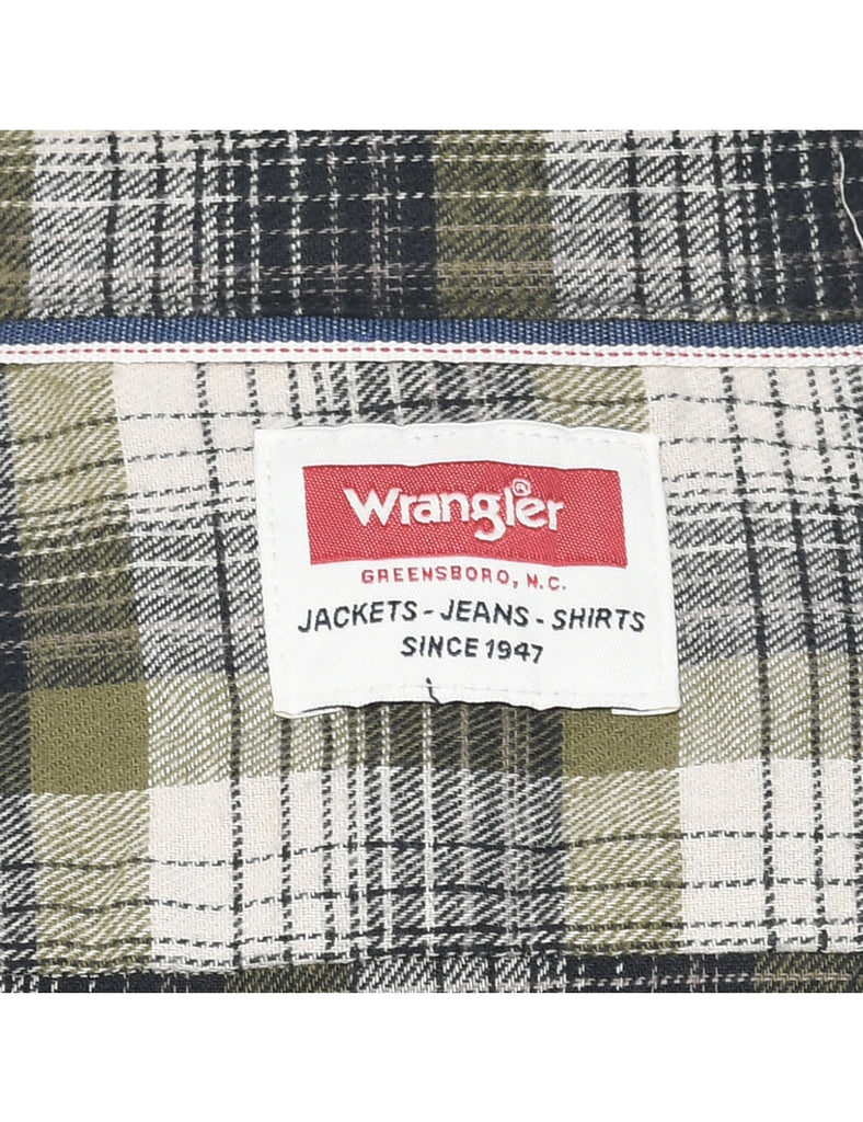 Wrangler Checked Shirt - M