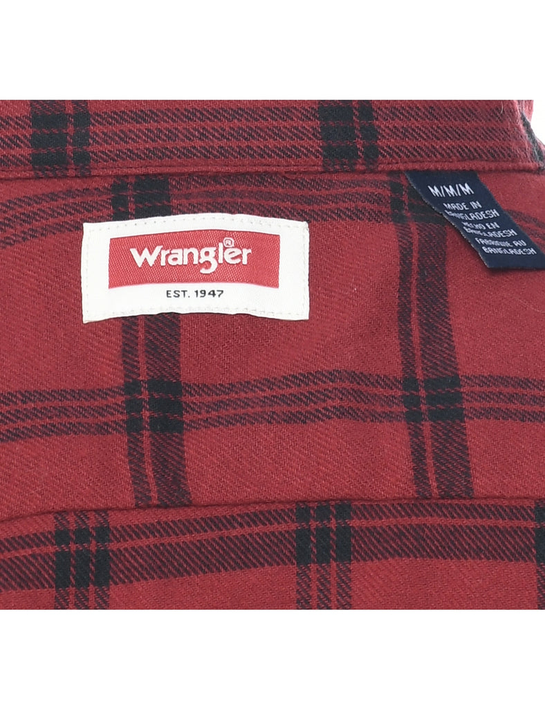 Wrangler Checked Shirt - M