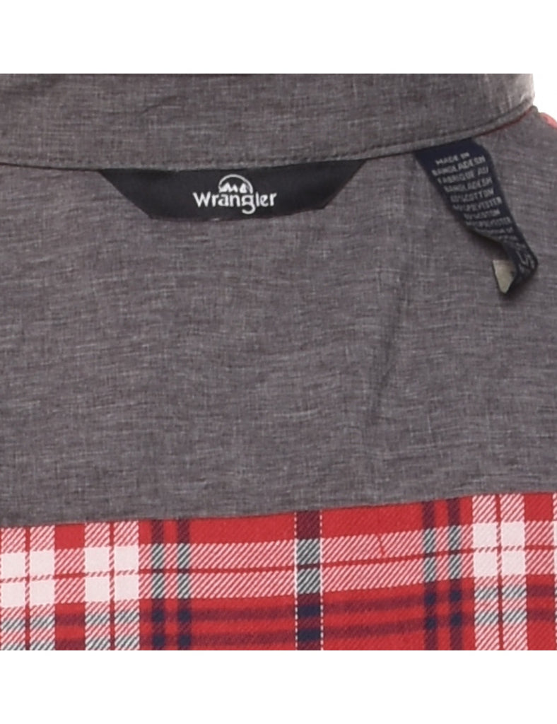 Wrangler Red Classic Checked Shirt - L