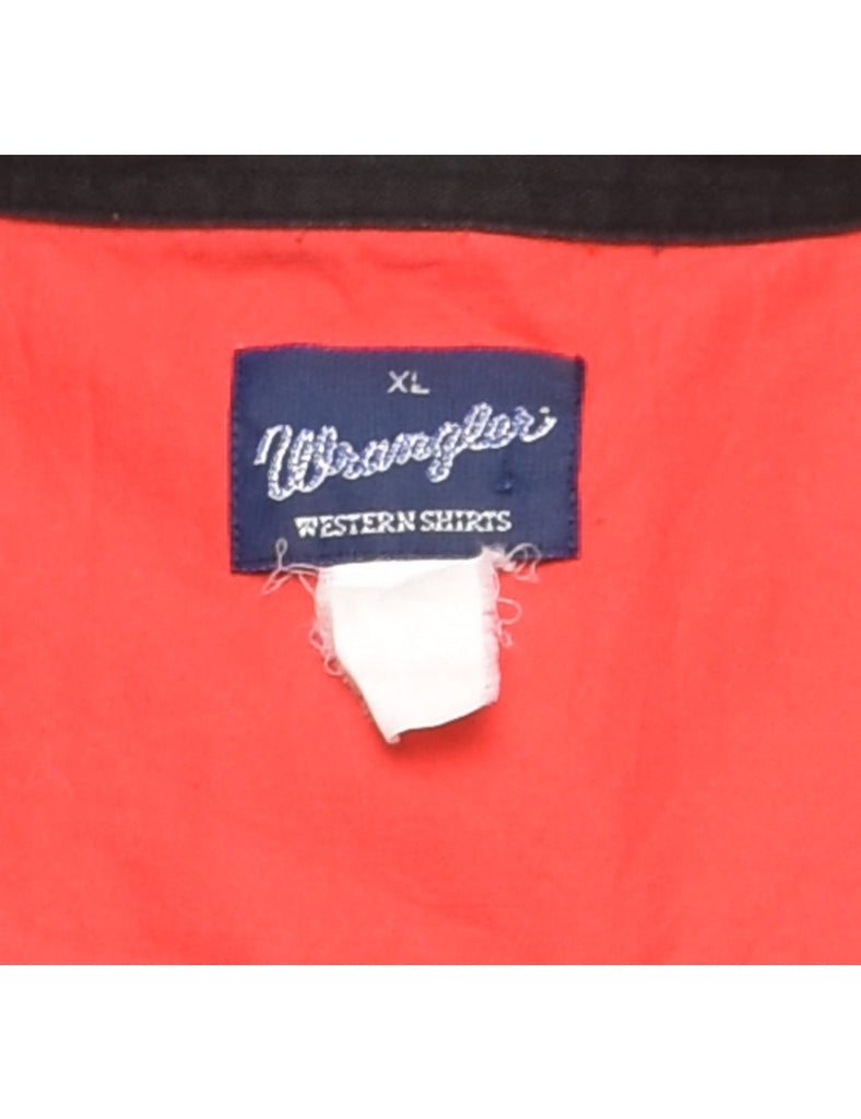 Wrangler Red, White & Black Shirt - XL