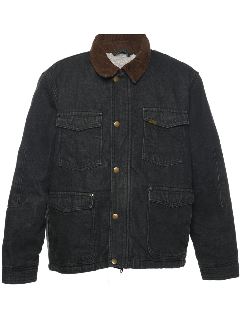 Wrangler Shearling Denim Jacket - XL