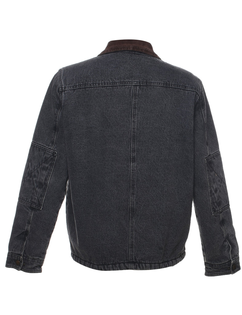 Wrangler Shearling Denim Jacket - S