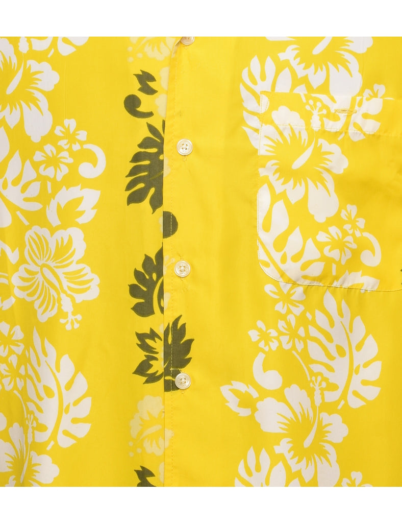 Yellow Hawaiian Shirt - L