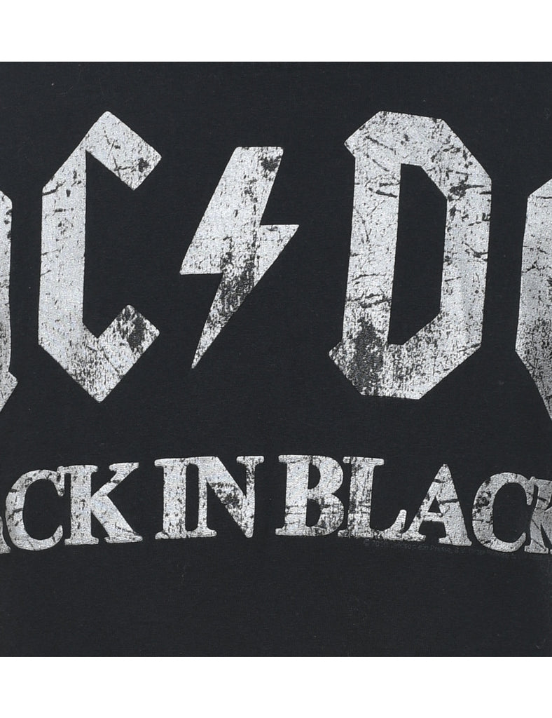 AC/DC Black Classic Band T-shirt - S