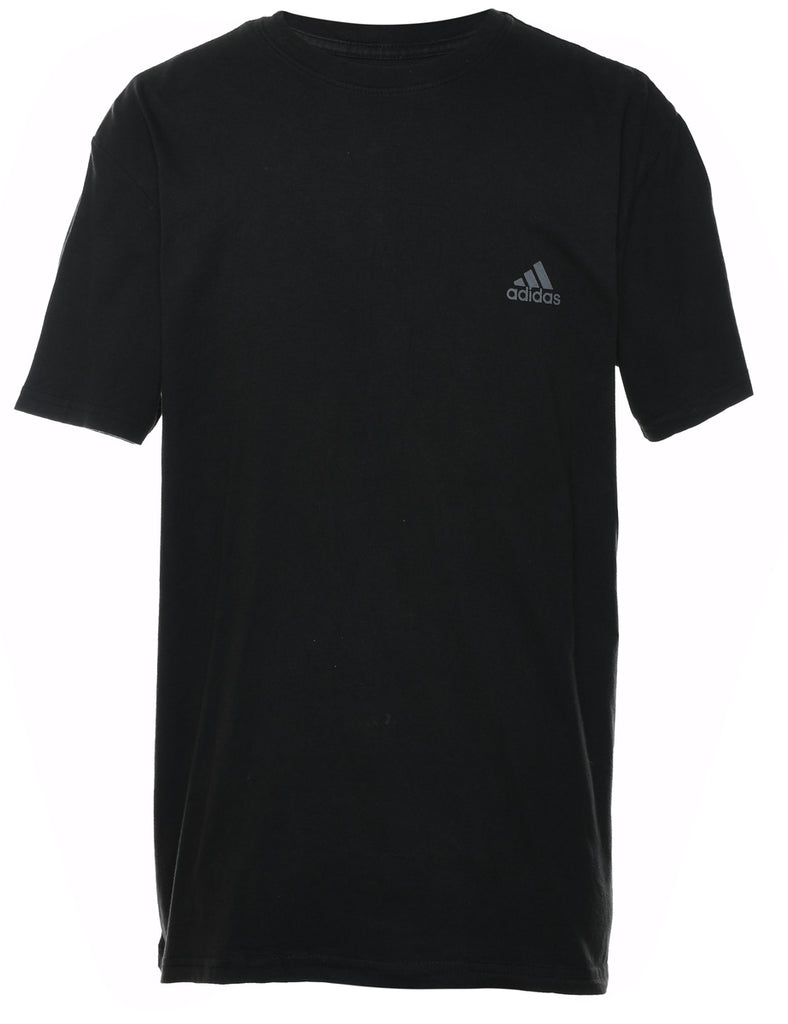 Adidas Plain Black Classic T-shirt - L