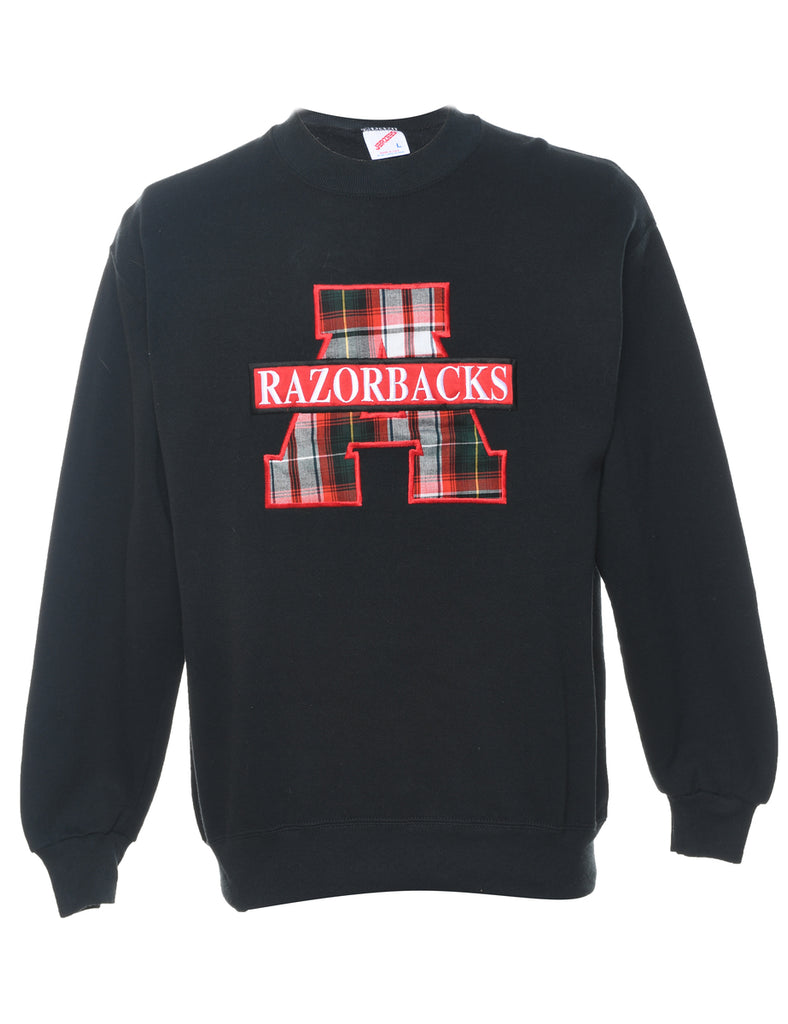 Arkansas Razorbacks Basketball Sports Sweatshirt - L