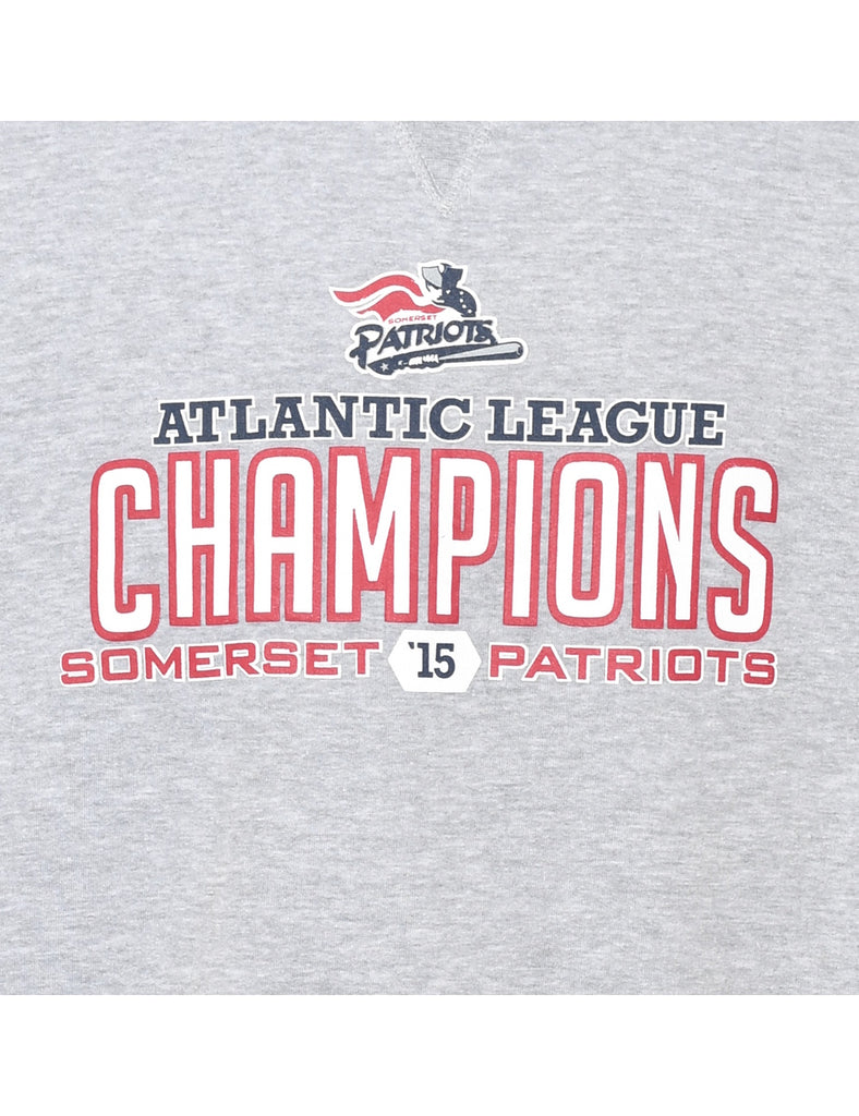 Atlantic League Champions Printed Sweatshirt - XL