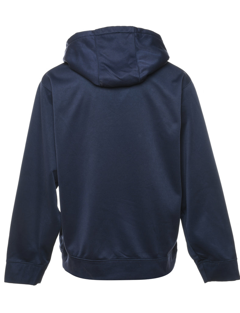 Bantam a Hockey Design Navy Printed Hoodie - M