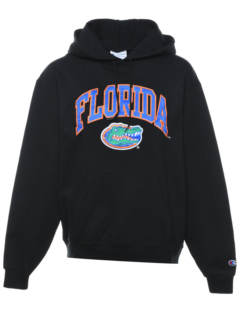 Black Champion Florida Hoodie - M