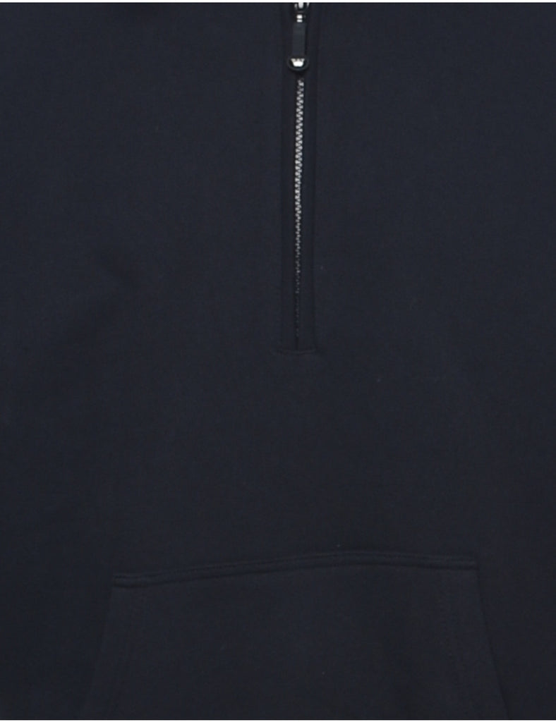 Black Hooded Sweatshirt - L