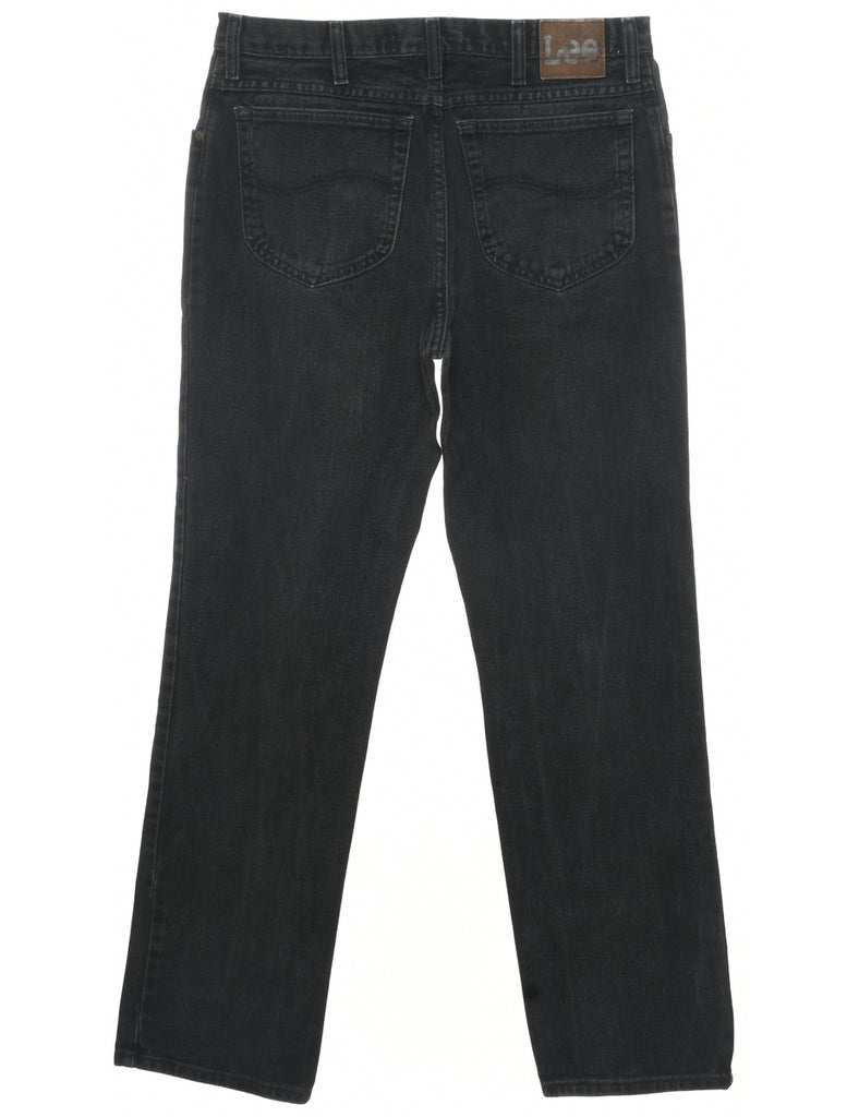 Black Lee Jeans - W34 L32