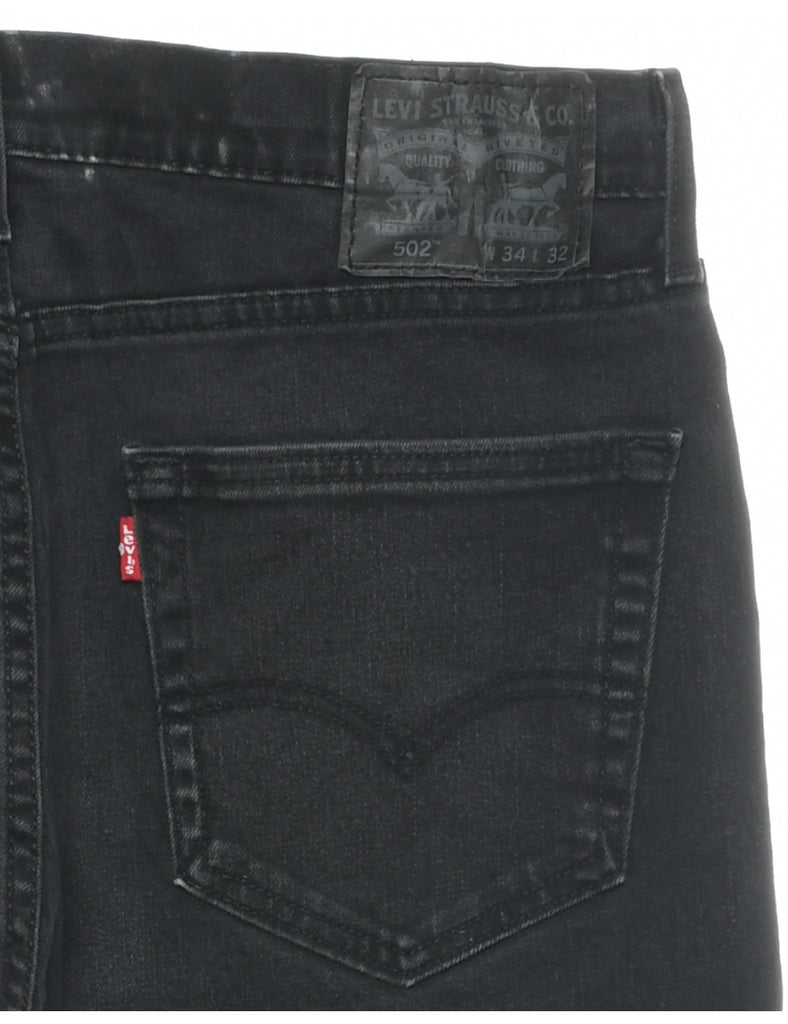 Black Levi's 502 Jeans - W34 L32