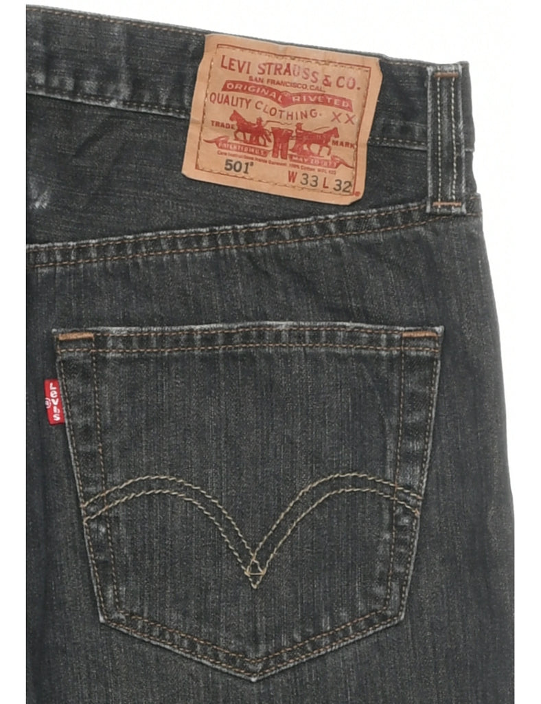 Black Levis 501 Jeans - W33 L32