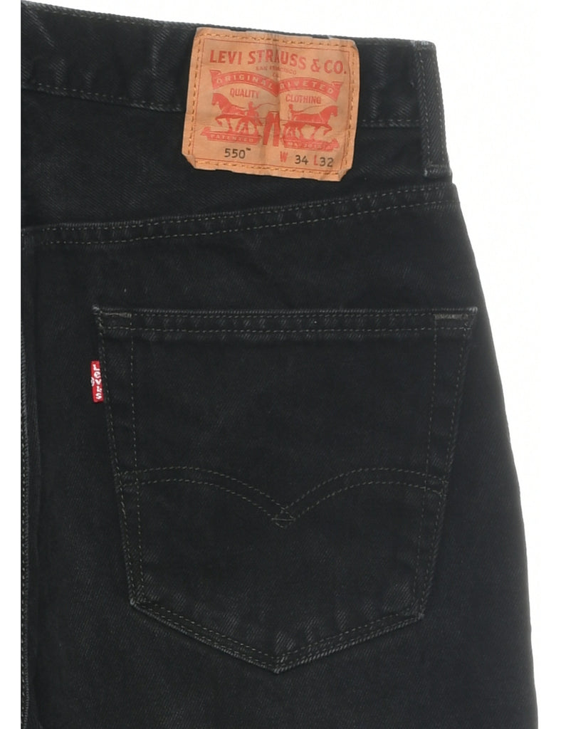 Black Levis 550 Jeans - W34 L32