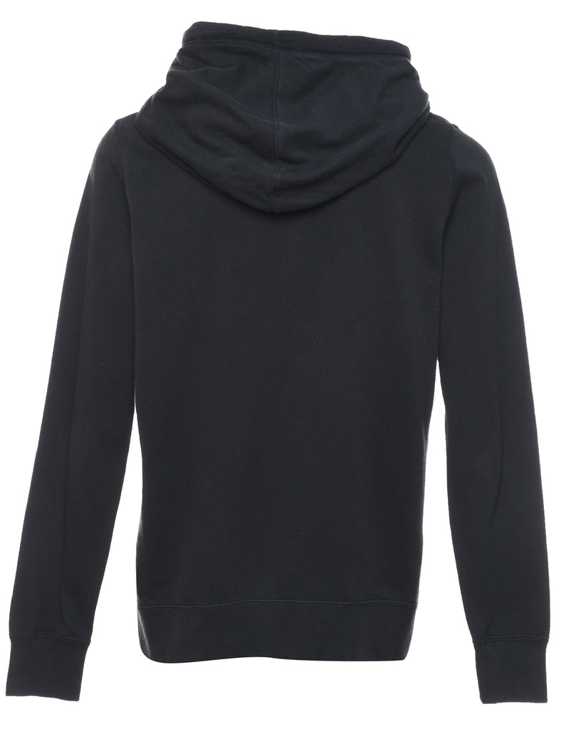 Black Nike Hooded Sweatshirt - L