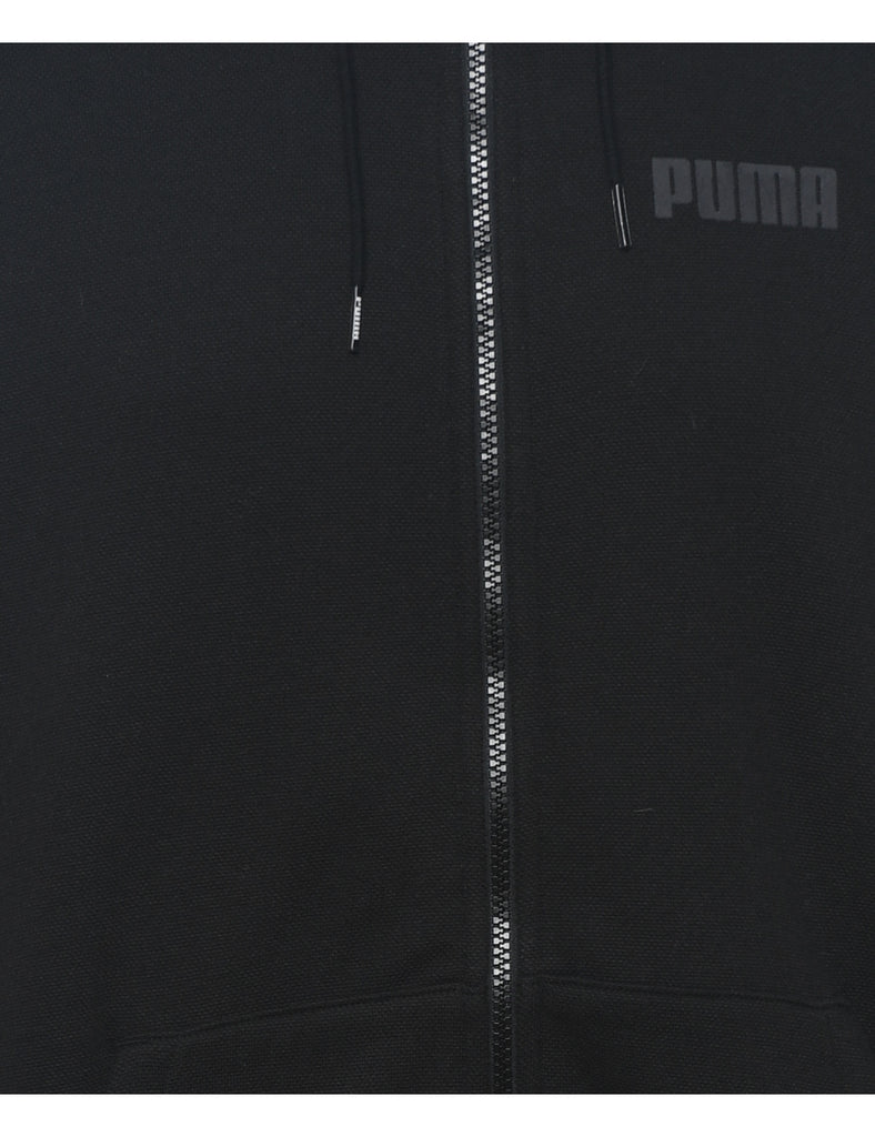 Black Puma Hooded Track Top - XL