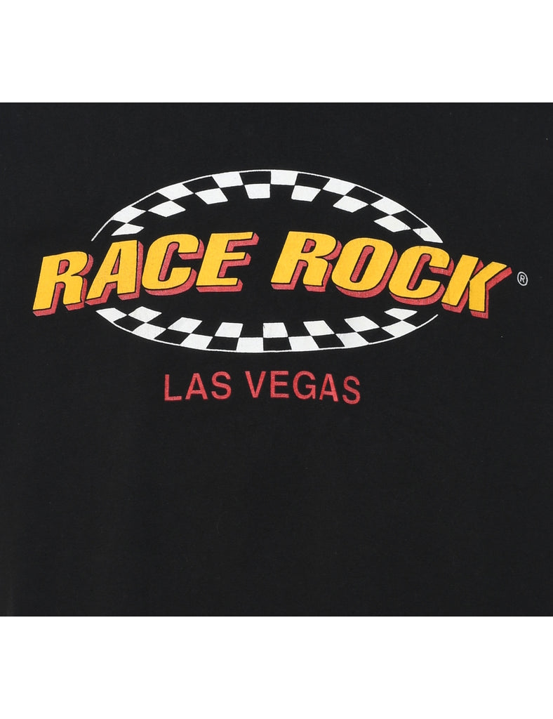 Black Racing T-Shirt - XL