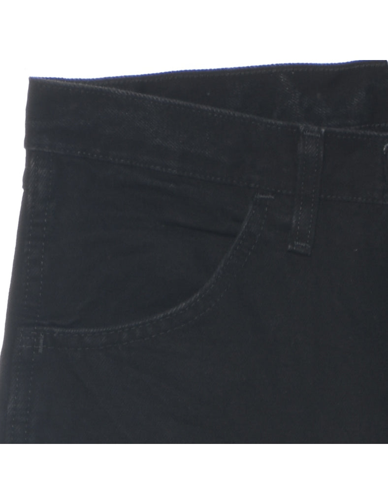 Black Straight Fit Jeans - W30 L32