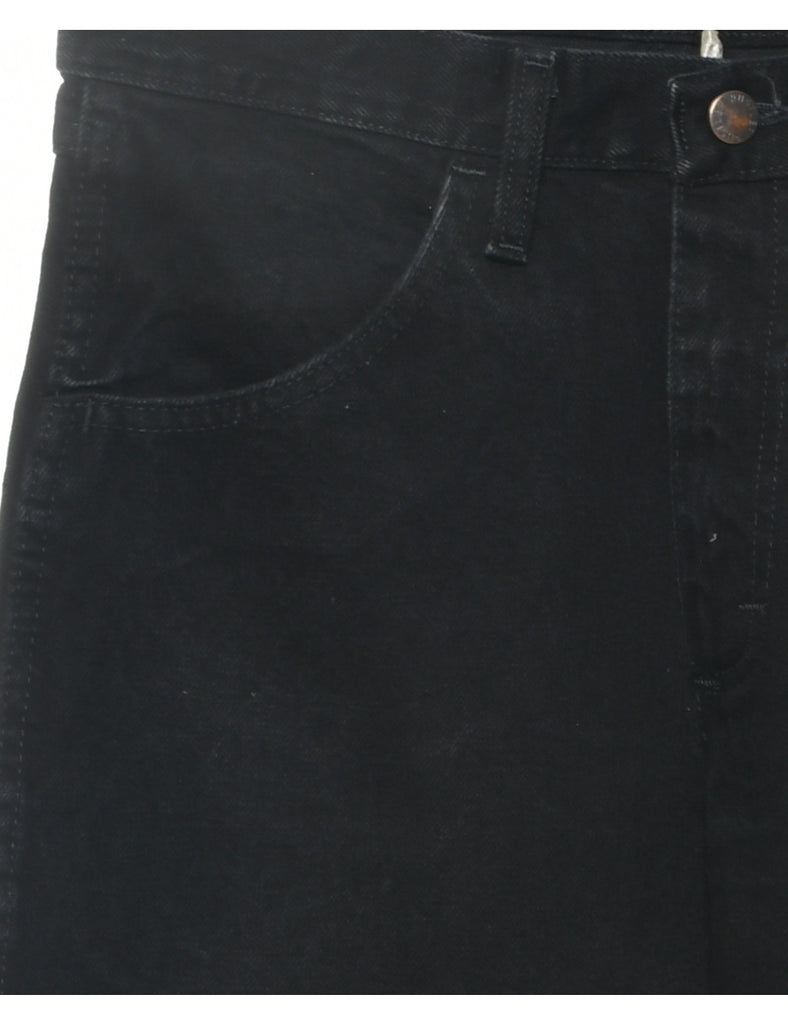 Black Straight Fit Jeans - W29 L30