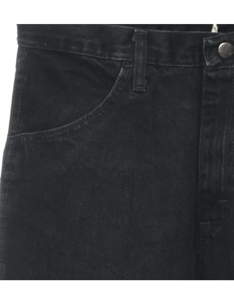 Black Straight Fit Jeans - W32 L30