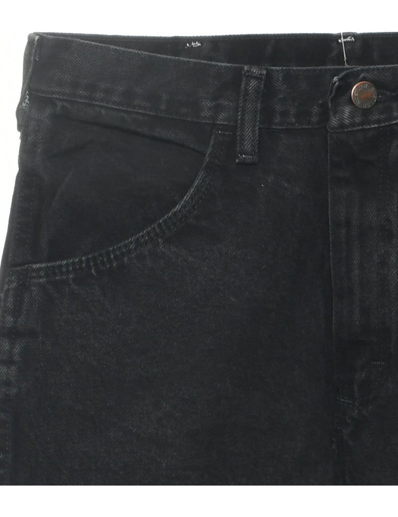 Black Straight Fit Jeans - W30 L32