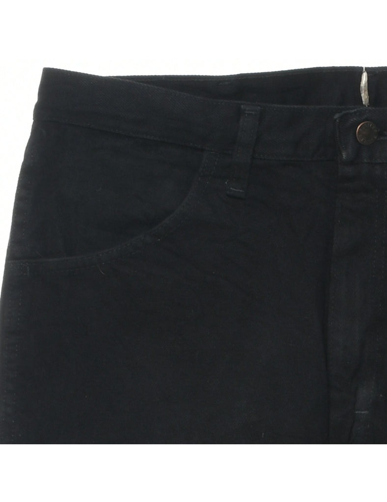 Black Straight Fit Jeans - W34 L36