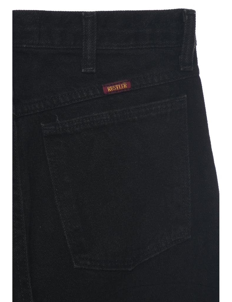 Black Straight Fit Jeans - W30 L30